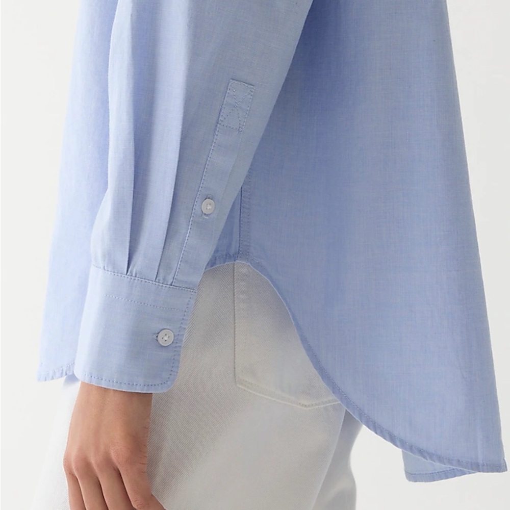J crew Étienne oversized shirt in lightweight oxford - Picture 2 of 5